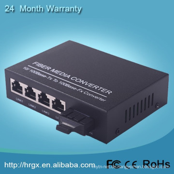 Singlemode-Glasfaserkabel zum rj45 media converter sc-Anschluss